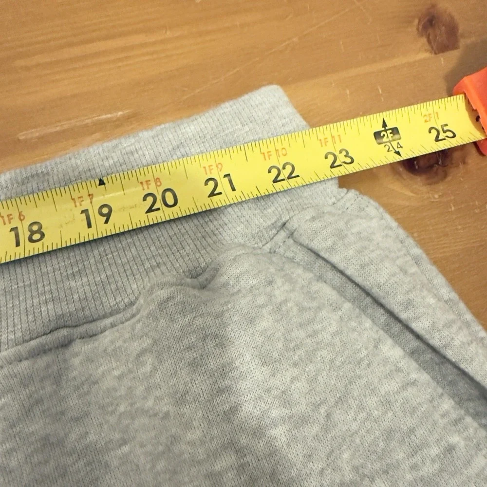Akademiks Mens Gray Drawstring Sweatpants Cuff Bottom Size 5XL